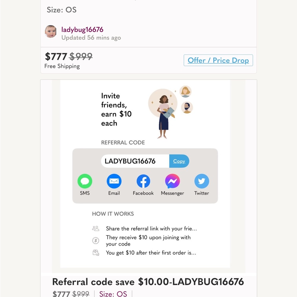 Meet your Posher, Ladybug